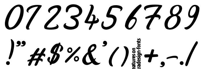 hello_love demo Font OTHER CHARS