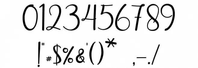 hellodove Font OTHER CHARS