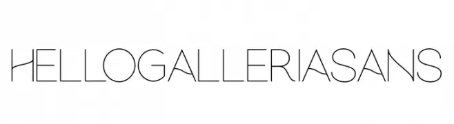 hellogalleriasans  Fuentes Gratis Descargar