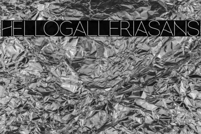 hellogalleriasans Font examples