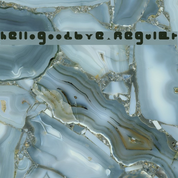 hellogoodbye Regular Example 3