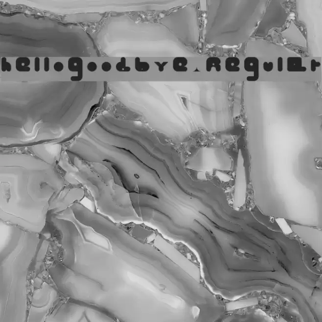 hellogoodbye Regular Font examples