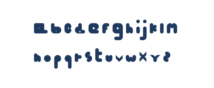 hellogoodbye Regular Lowercase