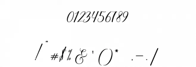 helloheart Font OTHER CHARS