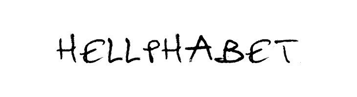 hellphabet  नि: शुल्क फ़ॉन्ट्स डाउनलोड