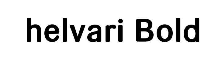 helvari Bold 