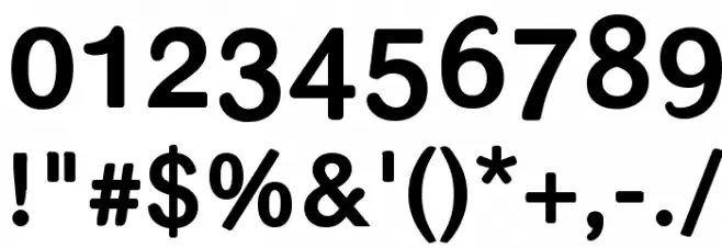 helvari Bold Font OTHER CHARS