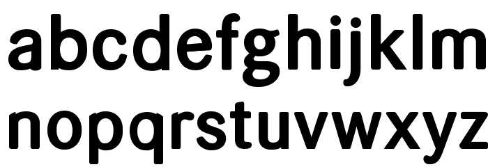 helvari Bold Font LOWERCASE