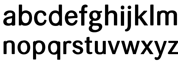 helvari Medium Font LOWERCASE