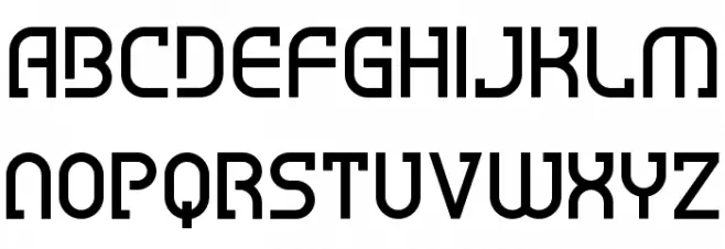 hemigraphy Regular 字体 大写