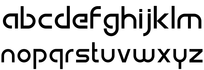 hemigraphy Regular Font LOWERCASE