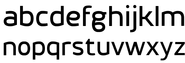 henorias Font LOWERCASE