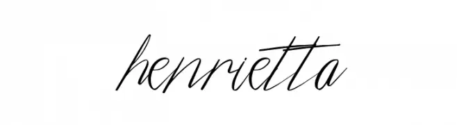henrietta  Frei Schriftart Herunterladen