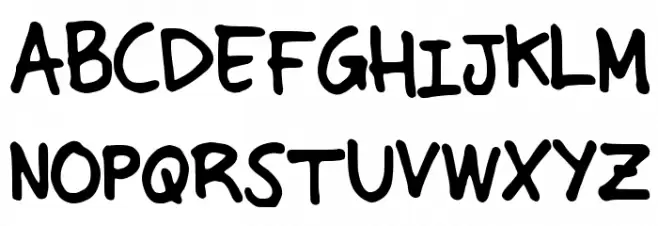 hermida_pro Font Litere mari
