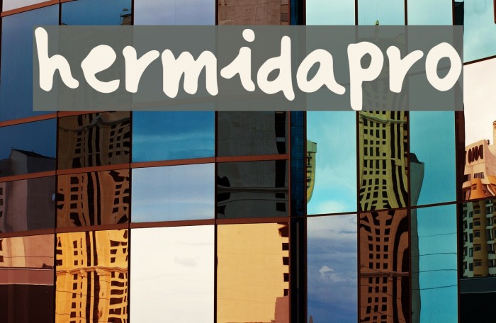 hermida_pro Шрифта examples
