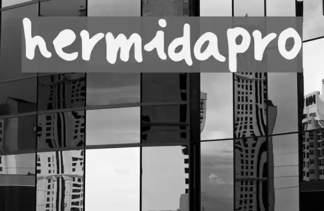 hermida_pro Шрифта examples