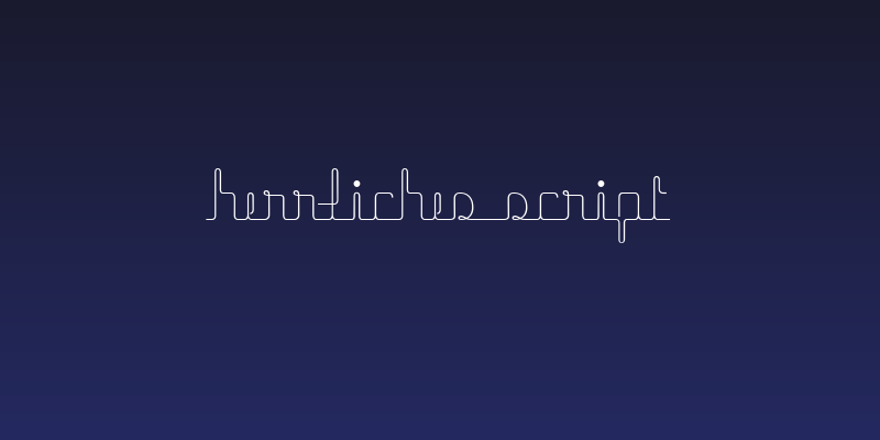 herrliches script Social Header