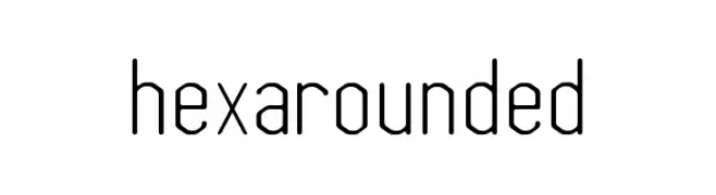 hexarounded  تنزيل الخطوط