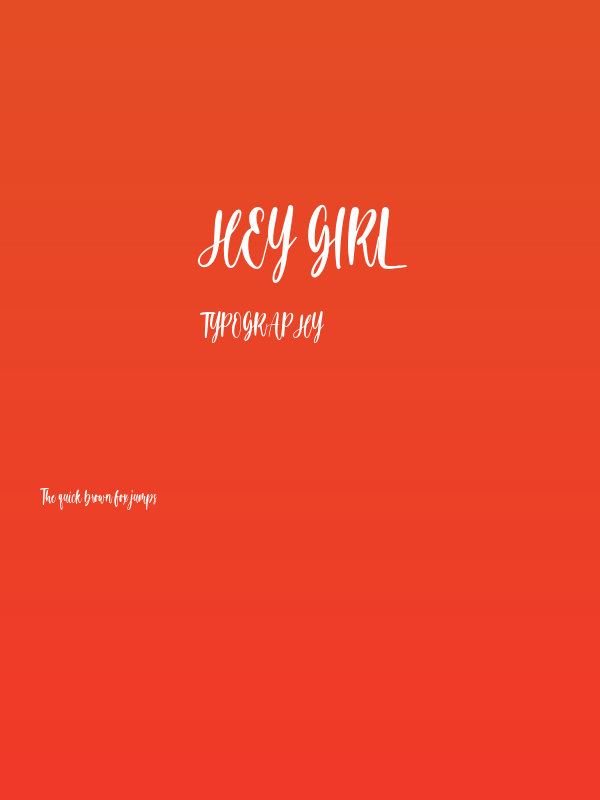 hey girl Poster