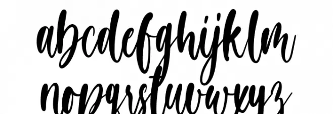 hey girl خط أحرف صغيرة