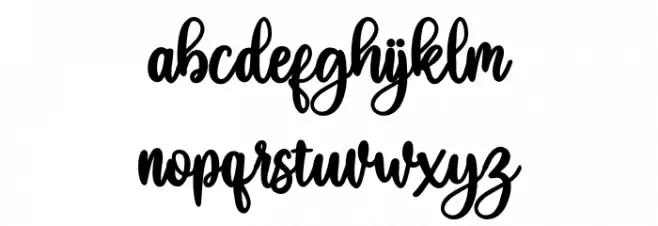 heysweet 字体 小写