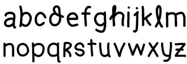 HF003 خط أحرف صغيرة