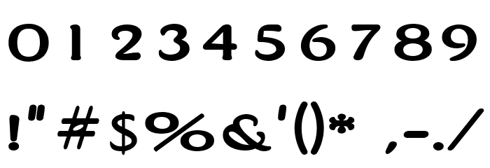 HFBone Font OTHER CHARS