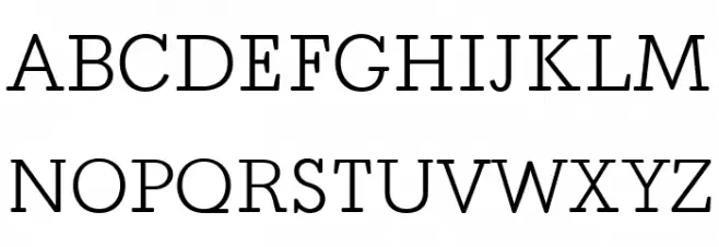 HFBronte 字体 大写
