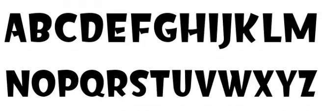 HFCheers Шрифта ВЕРХНИЙ