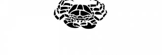 HFF Aqua Stencil Schriftart Groß