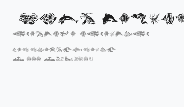 HFF Aqua Stencil Business Card