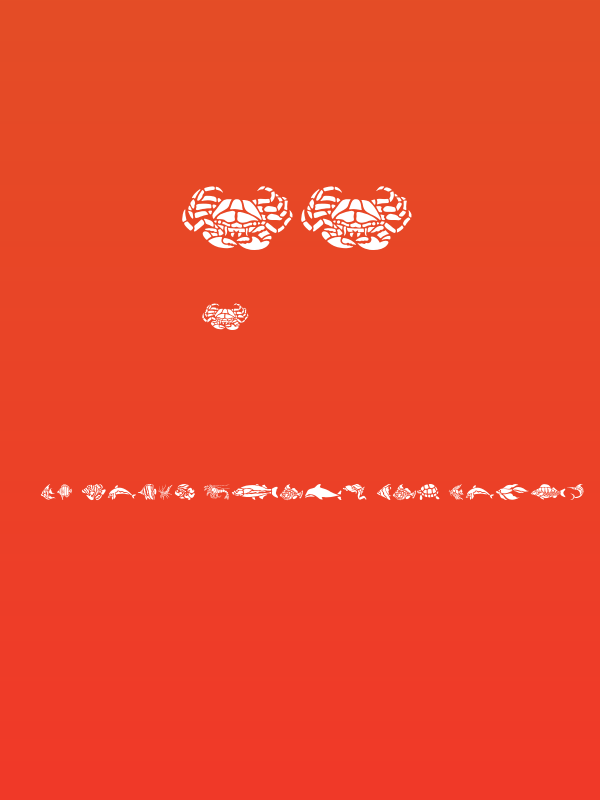 HFF Aqua Stencil Poster