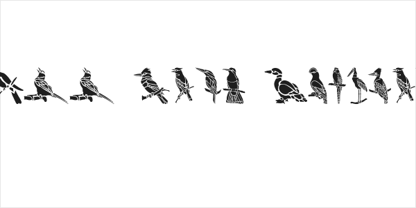 HFF Bird Stencil Logo