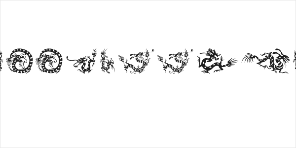 HFF Chinese Dragon Logo