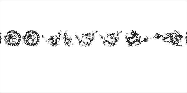 HFF Chinese Dragon Logo