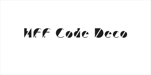 HFF Code Deco Logo