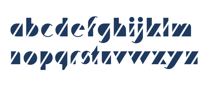 HFF Code Deco Lowercase