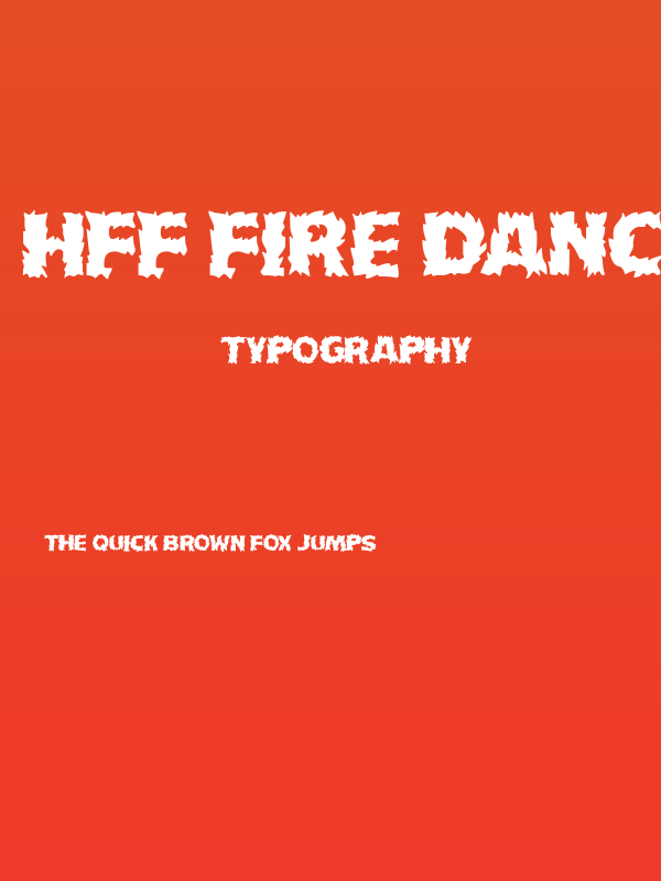 HFF Fire Dancer Poster