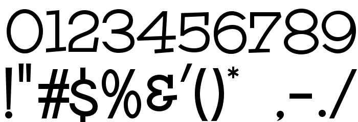 HFF Fourth Rock Font OTHER CHARS