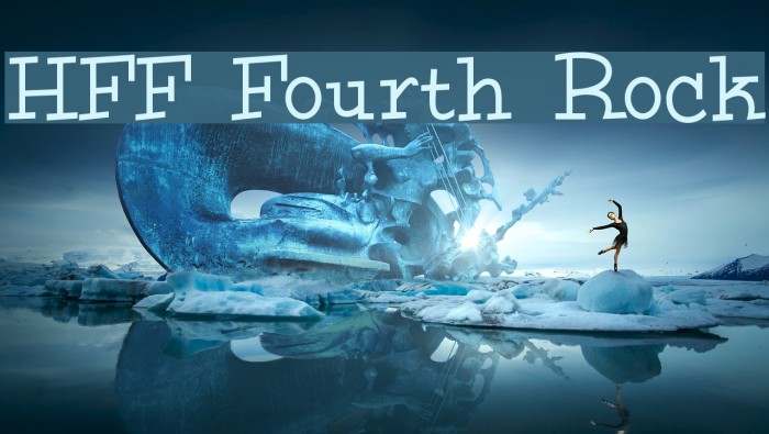 HFF Fourth Rock Font examples