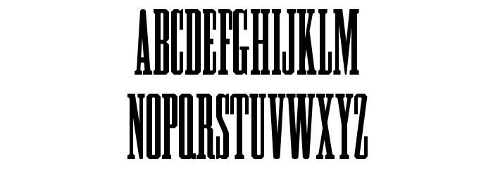 HFF Greek ExCon Font LOWERCASE