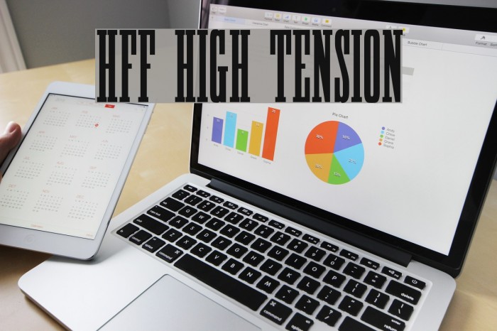HFF High Tension Font examples