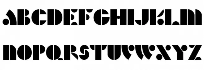 HFF Hunts Deco Schriftart Groß