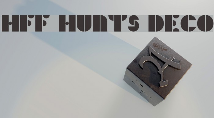 HFF Hunts Deco لخطوط تنزيل examples