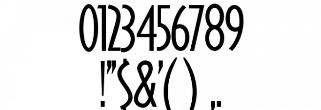 HFF Ice Bergman Шрифта ДРУГИЕ символов