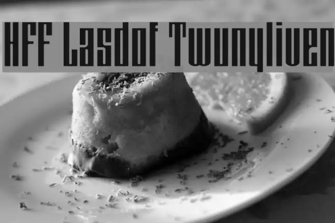 HFF Lasdof Twunyliven फ़ॉन्ट examples
