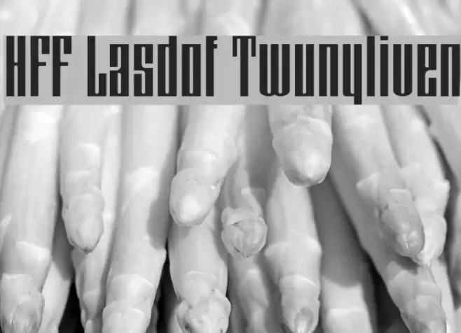 HFF Lasdof Twunyliven फ़ॉन्ट examples