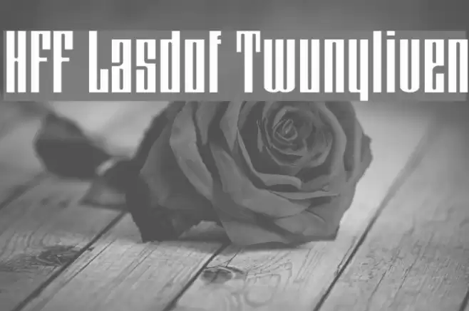 HFF Lasdof Twunyliven फ़ॉन्ट examples