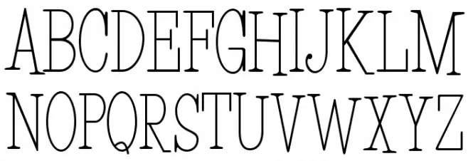 HFF Light Petals Schriftart Groß