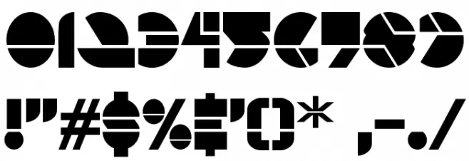 HFF Modern Strand Font OTHER CHARS